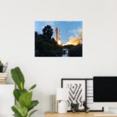 アポロ16号の発射 ポスター (ホームオフィス)