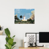 アポロ16号の発射 ポスター (ホームオフィス)