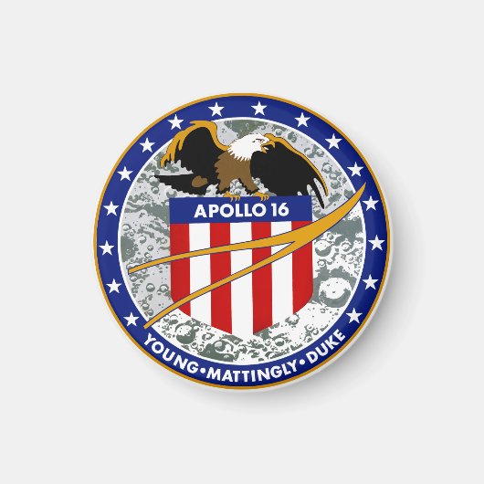 アポロ16号：究極の飛行 マグネット (正面)
