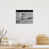 アポロ16月宇宙飛行士 ポスター (キッチン)