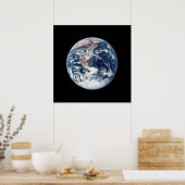 アポロ17からの地球の眺め ポスター (キッチン)
