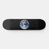 アポロ17からの惑星地球の眺め スケートボード (横)