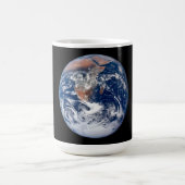 アポロ17からの惑星地球の眺め モーフィングマグカップ (中央)