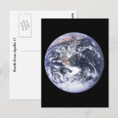 アポロ17の地球 ポストカード (正面/裏面)