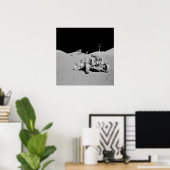 アポロ17タウロス・リトロー着陸地 ポスター (ホームオフィス)