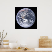 アポロ17号から見た地球 ポスター (キッチン)