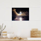 アポロ17号の発射 ポスター (キッチン)