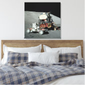 アポロ17号 – 最後の有人月着陸 キャンバスプリント (インサイチュ (寝室))