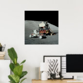 アポロ17号 – 最後の有人月着陸 ポスター (ホームオフィス)