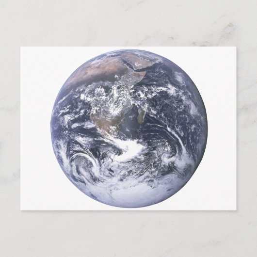 アポロ17地球の宇宙 ポストカード (正面)