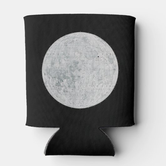 アポロ17月ミッション 缶クーラー (裏面)