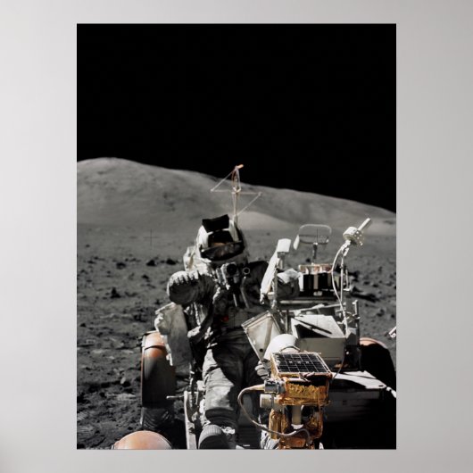 アポロ17月探査車 ポスター (正面)