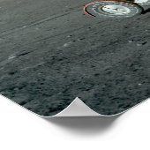 アポロ17月面モジュール&月面ロービング車 ポスター (角)