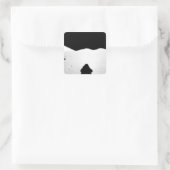 アポロ17組み立てパノラマ2 スクエアシール (バッグ)