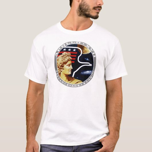 アポロ17: 最終的の万歳! Tシャツ (正面)