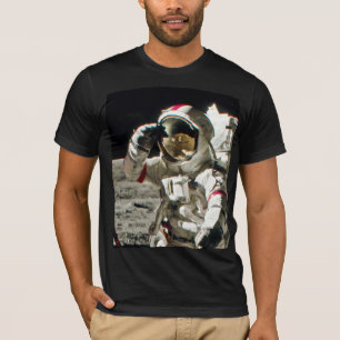 アポロ17 IIからの英雄の挨拶 Tシャツ