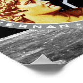 アポロ17 NASAミッションパッチロゴ ポスター (角)