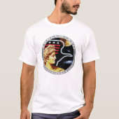 アポロ17 NASAミッションパッチロゴ Tシャツ (正面)