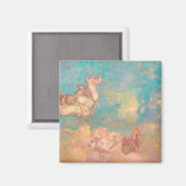 アポロ1905年の戦車はオディロン・レドン マグネット (正面/裏面)