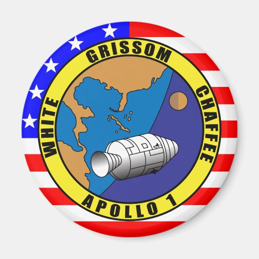 アポロ1 マグネット (正面)
