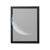 アポロ4ミッションから取り出された三日月地球。2 ノートパッド (回転)