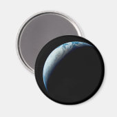 アポロ4ミッションから取り出された三日月地球。2 マグネット (正面/裏面)