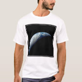 アポロ4ミッションから取り出された三日月地球。 Tシャツ (正面)