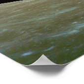 アポロ8号のミッション・クルーが撮影した地球上昇 ポスター (角)