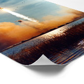 アポロ8号の発射 ポスター (角)