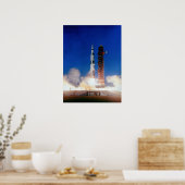 アポロ8号の発射 ポスター (キッチン)