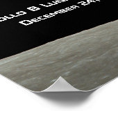 アポロ8月面地球50周年記念 ポスター (角)