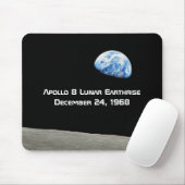 アポロ8月面地球50周年記念 マウスパッド (マウス)