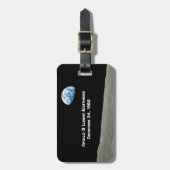 アポロ8月面地球50周年記念 ラゲッジタグ (正面縦)