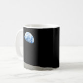 アポロ8第50記念日の記念するマグ コーヒーマグカップ (正面左)