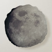 アポロ8記念する枕 ラウンドクッション (裏面)