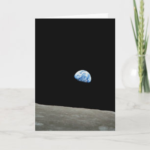 アポロ8 NASAムーンミッション地上昇はがき カード