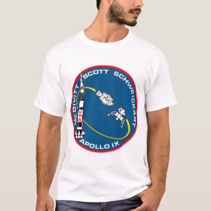 アポロ9ミッションパッチ Tシャツ