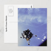 アポロ9月モジュール ポストカード (正面/裏面)