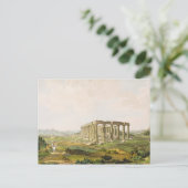 アポロ・エピクロスの神殿,一部からプレート25 ポストカード (スタンド正面)