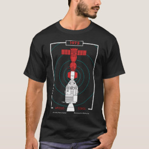 アポロ・ソユーズ試験プロジェクト(1975ポップ・アートの) Tシャツ