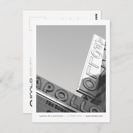 アポロ ポストカード (正面/裏面)