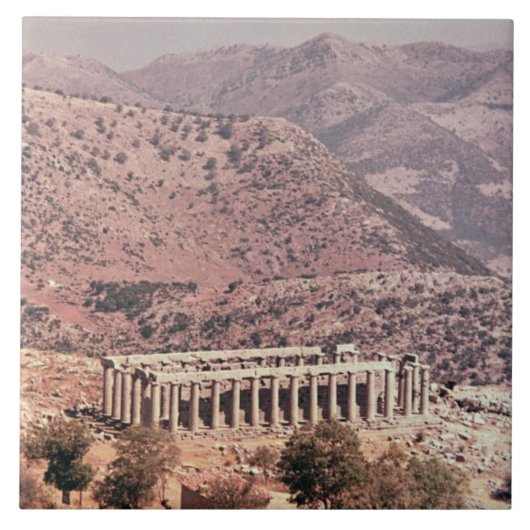 アポロEpikourios、紀元前のc.450-20の寺院 タイル (正面)