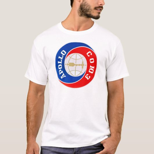 アポロSoyuz代表団のロゴ Tシャツ (正面)