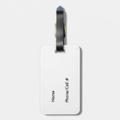 アポロTurkishヴァンLuggage Tag ラゲッジタグ (裏面縦)