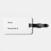 アポロTurkishヴァンLuggage Tag ラゲッジタグ (裏面横)