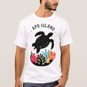 アポ島 Tシャツ (正面)