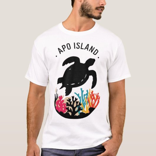 アポ島 Tシャツ (正面)