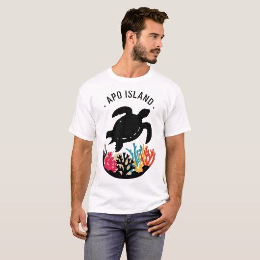 アポ島 Tシャツ (正面フル)