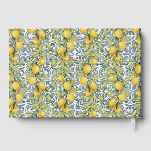 アマイタリアンルフィをテーマ結婚にした ゲストブック (裏面)