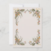 アマイタリアンルフィコースタルレモン結婚フローラ 招待状 (裏面)